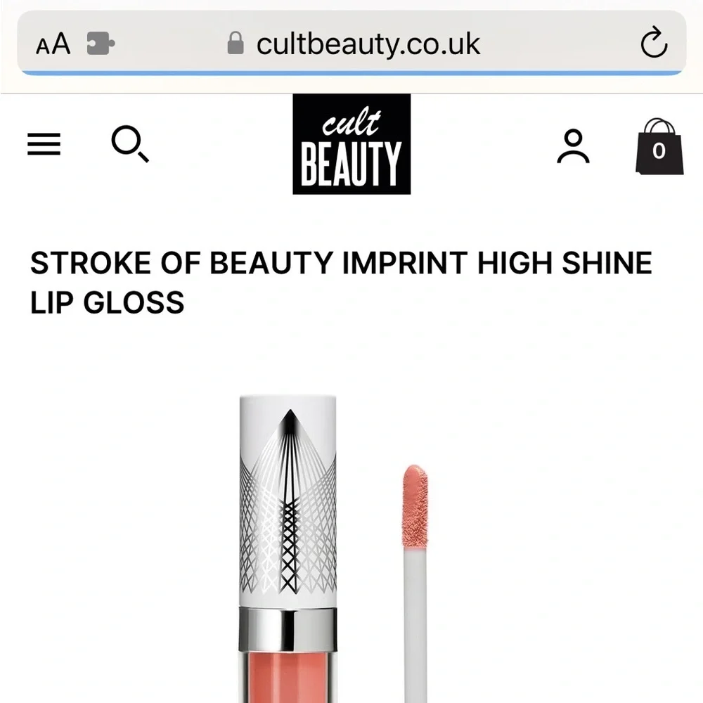 Stroke of Beauty Imprint High Shine Lip Gloss shade imagery